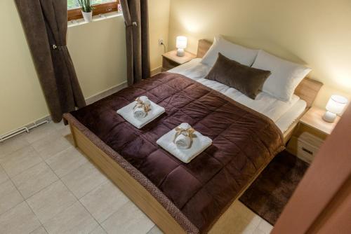 Cama o camas de una habitación en DuMalux apartment