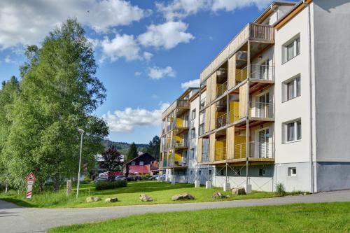 Budova, kde se apartmán nachází