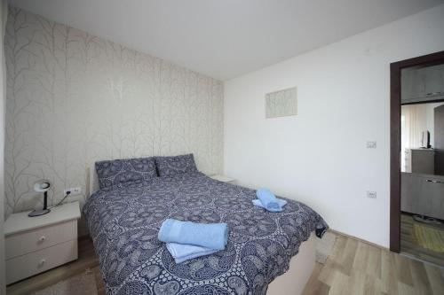 Postel nebo postele na pokoji v ubytování Apartman DIAMOND-LUX