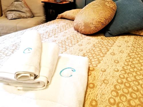 Cama o camas de una habitación en B&B Centro900