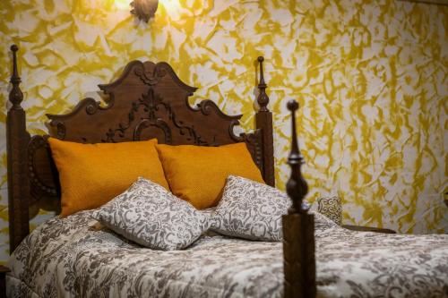 Ένα ή περισσότερα κρεβάτια σε δωμάτιο στο Casa das Afonsas