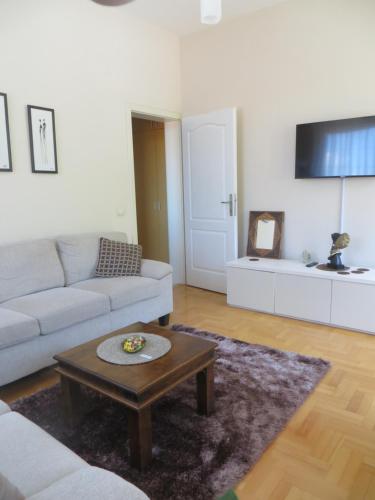 Prostor za sedenje u objektu Apartment Krin