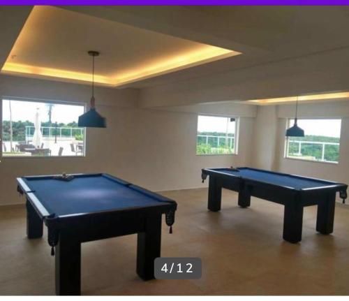 Una mesa de billar en Salinas Parks