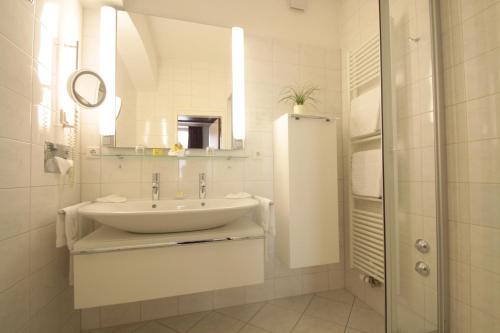 Koupelna v ubytování Boutiquehotel Oberkirch im Zentrum