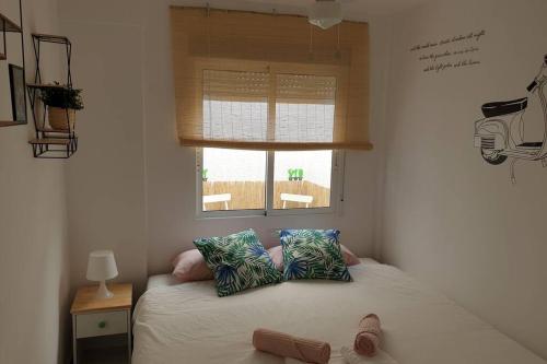 A bed or beds in a room at Mediterraneamente soleado