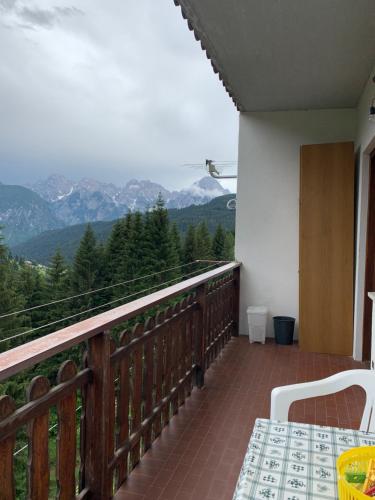 Nespecifikovaný výhled na hory nebo výhled na hory při pohledu z apartmánu