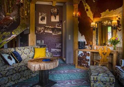 Grand Hotel**** Bachledka Strachanにあるシーティングエリア