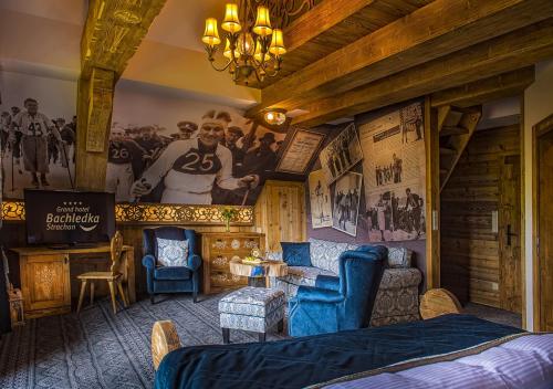 Grand Hotel**** Bachledka Strachanにあるシーティングエリア