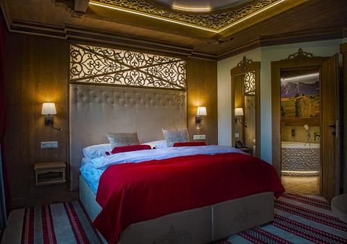 Grand Hotel**** Bachledka Strachanにあるベッド