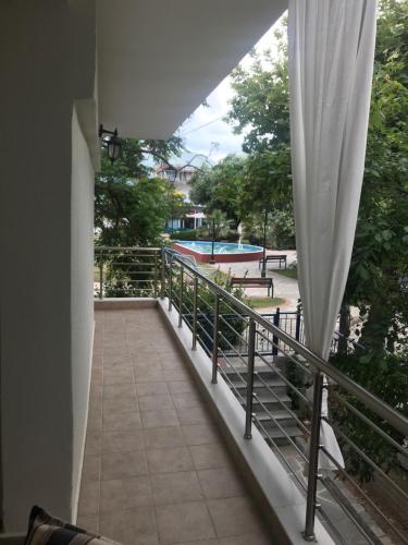 Kolam renang di atau dekat dengan Luxurious Apartment Vrasna