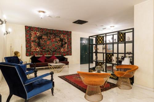 Zona de estar de Museum Hotel