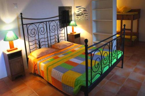 Krevet ili kreveti u jedinici u okviru objekta Casa de Sant'ana