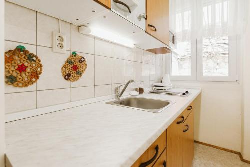 A kitchen or kitchenette at Apartment Kuzmanić