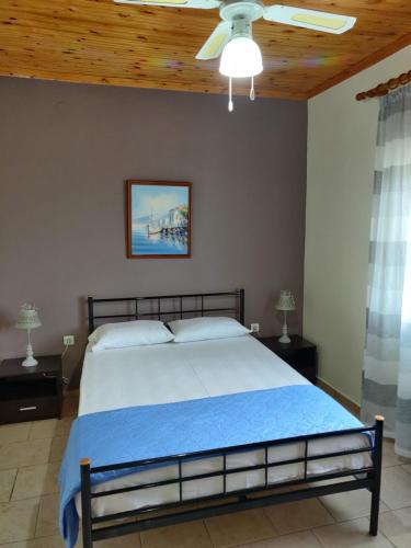 Ένα ή περισσότερα κρεβάτια σε δωμάτιο στο Seaview Home