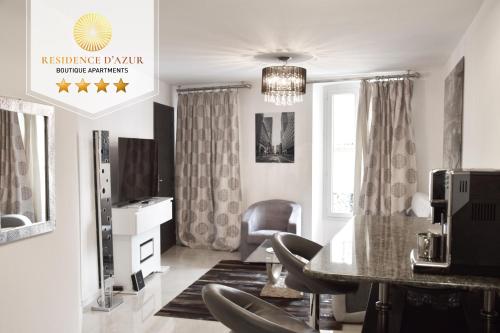 Residence D'Azur Apartments near Palais des Festivals 휴식 공간