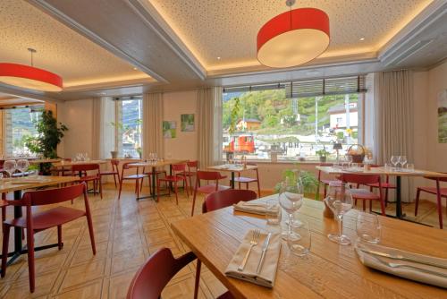 En restaurant eller et andet spisested på Hôtel Terminus