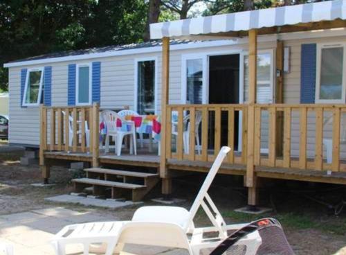 Mobil-home moderne à Saint-Jean-de-Monts avec piscine partagée