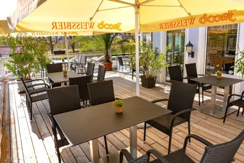 ドナウ ホテルにあるレストランまたは飲食店