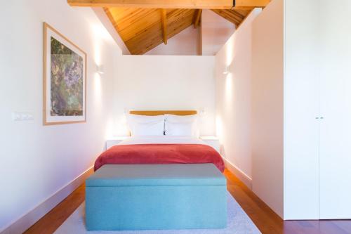Кровать или кровати в номере Oporto Near Trindade