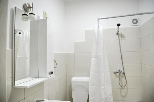 Koupelna v ubytování Rooms Maša