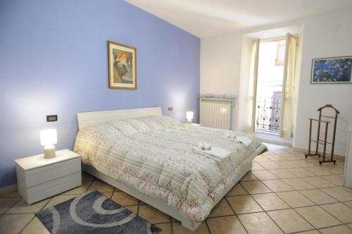 Posteľ alebo postele v izbe v ubytovaní St. George Apartment