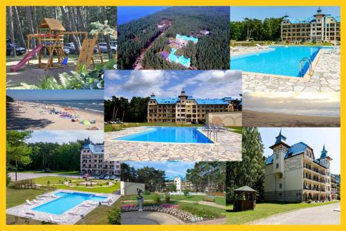 Bazén v ubytování Apartament HAPPY 302 Łukęcin BlueMare basen EPapartamenty nebo v jeho okolí