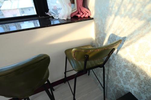 Χώρος καθιστικού στο Min Le Yuan B&B-include long stay