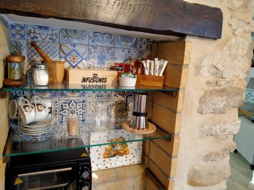 Küche/Küchenzeile in der Unterkunft VTAR Casa del AOVE