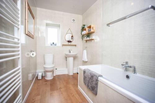 Et badeværelse på Canney Hill View Bishop Auckland