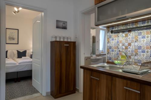 A kitchen or kitchenette at Vento Balaton