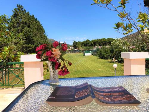 Сад в Luxury 6BR Villa, Garden Oasis, near Schinia Beach