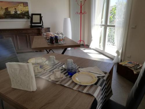 Dapur atau dapur kecil di Braschi 8 B&B