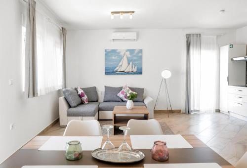 Χώρος καθιστικού στο AAA Anić Amazing Apartments DELUXE