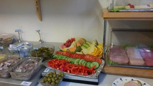 Jídlo v prázdninového areálu nebo okolí