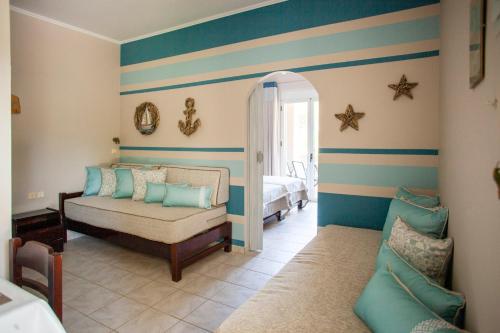 Ένα ή περισσότερα κρεβάτια σε δωμάτιο στο Nostalgia Apartments