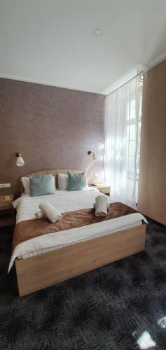 Skadarlija Suitesにあるベッド