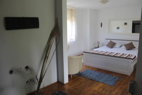 Postel nebo postele na pokoji v ubytování Casa Botanica