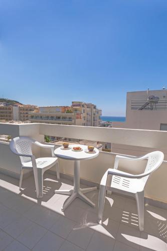 3- Sea view luxury suite in the center of Rhodes!
