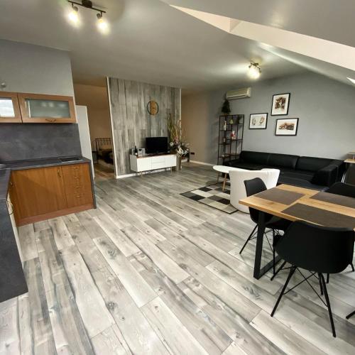 Dapur atau dapur kecil di Apartments RENESANCE