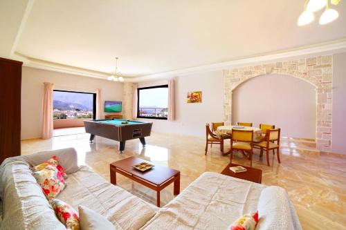Zona de estar de Villas metoxi