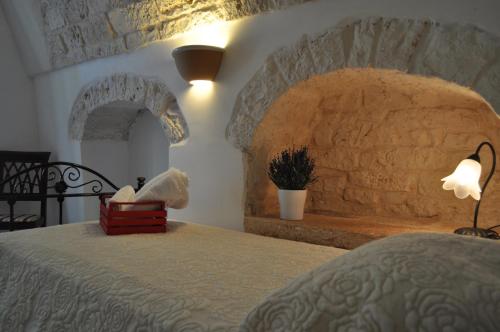Krevet ili kreveti u jedinici u okviru objekta B&B Villa Rosanna