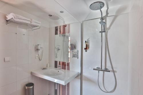 Koupelna v ubytování Hotel Agur Deneri