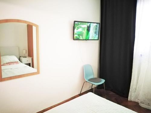 Studio Apartment Blue Window