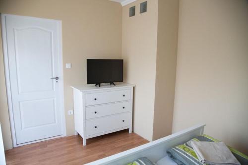 Et tv og/eller underholdning på Levendula apartmanház