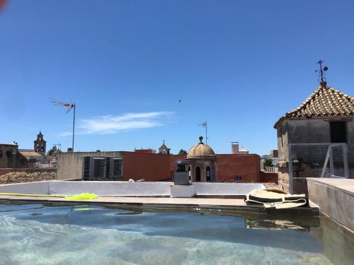 Πισίνα στο ή κοντά στο CASA PALACIO en Jerez de la Frontera con piscina privada