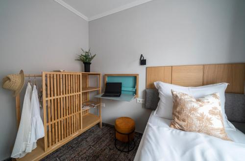 Łóżko lub łóżka w pokoju w obiekcie Duett - Urban Rooms
