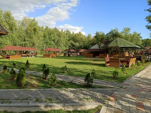Κήπος έξω από το Holiday Park Dunay