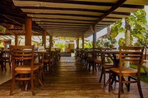 Restoran atau tempat makan lain di Pousada Recanto dos Milagres