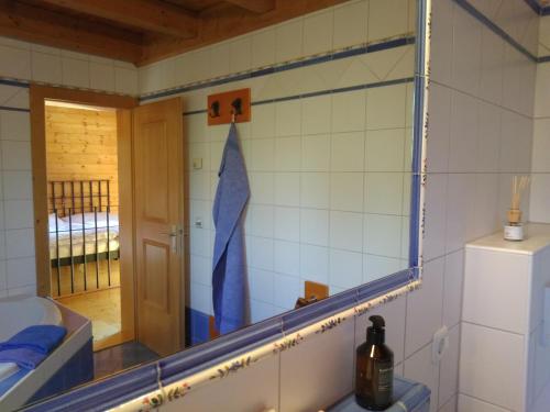 Kylpyhuone majoituspaikassa k&k Residenz