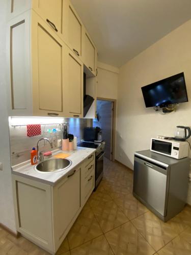  Кухня или мини-кухня в Apartments Panorama Park 